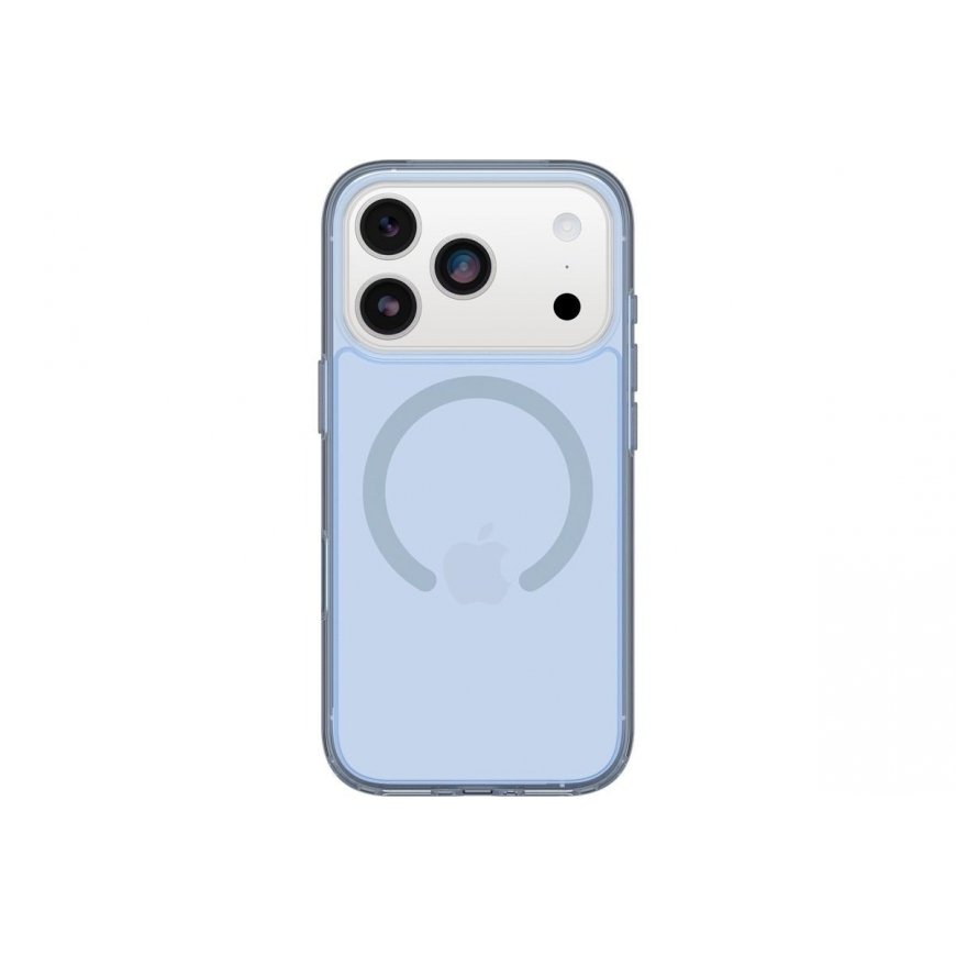 OtterBox Symmetry Clear MagSafe Kamera kontrole Apple iPhone 17 Pro Silver Glade - zils