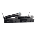 Shure SLXD24DE/B58-G59 - divi digitālie bezvadu sistēmas ar diviem raidītājiem/roka mikrofonu. Shure SLXD24DE/B58-G59 - divi digitālie bezvadu sistēmas ar diviem raidītājiem/roka mikrofonu.
