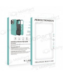 Perfectionists Triangle Mag Case for Apple iPhone 15 Pro Red