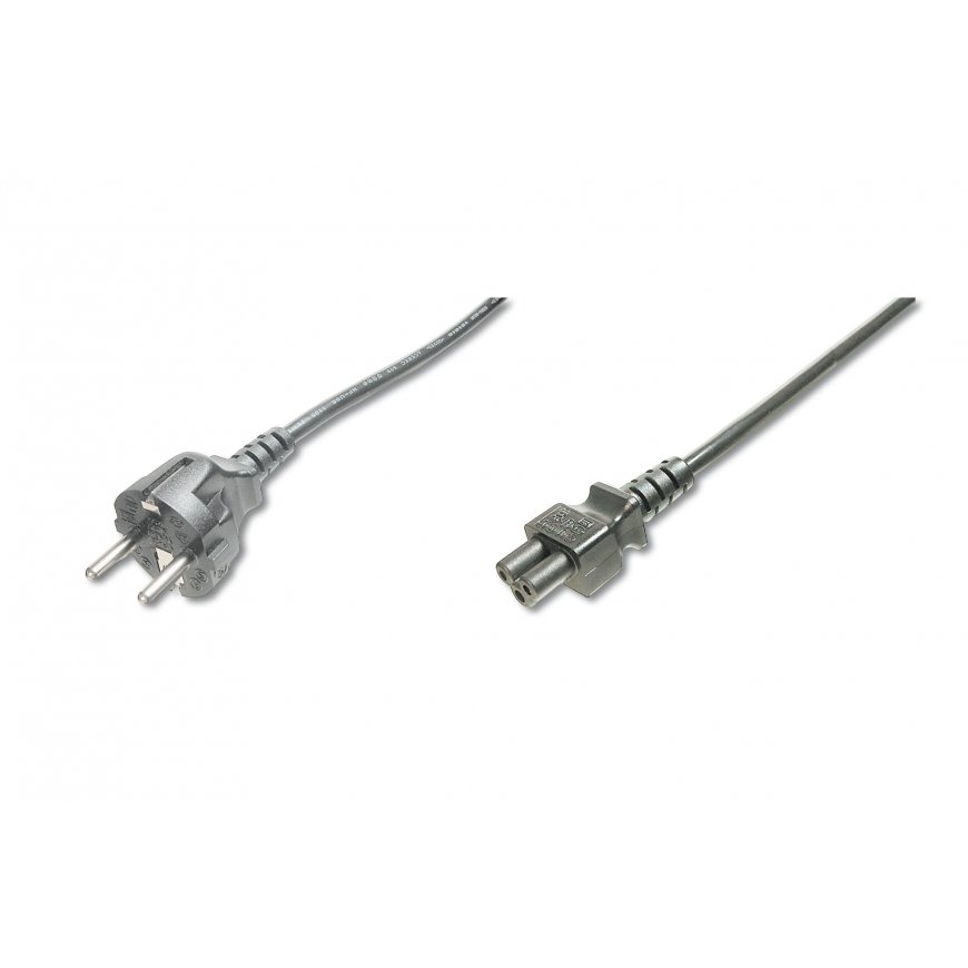 Digitus AK-440103-018-S virtajohto musta 1,8 m CEE7/7 IEC C5
