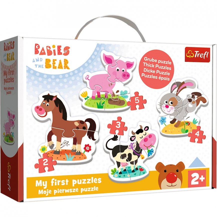 Trefl 36127 puzle 6 pcs Dzīvnieki