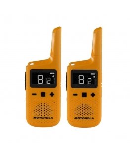 MOTOROLA RADIO STATION ORANGE BELT FOR WEARING