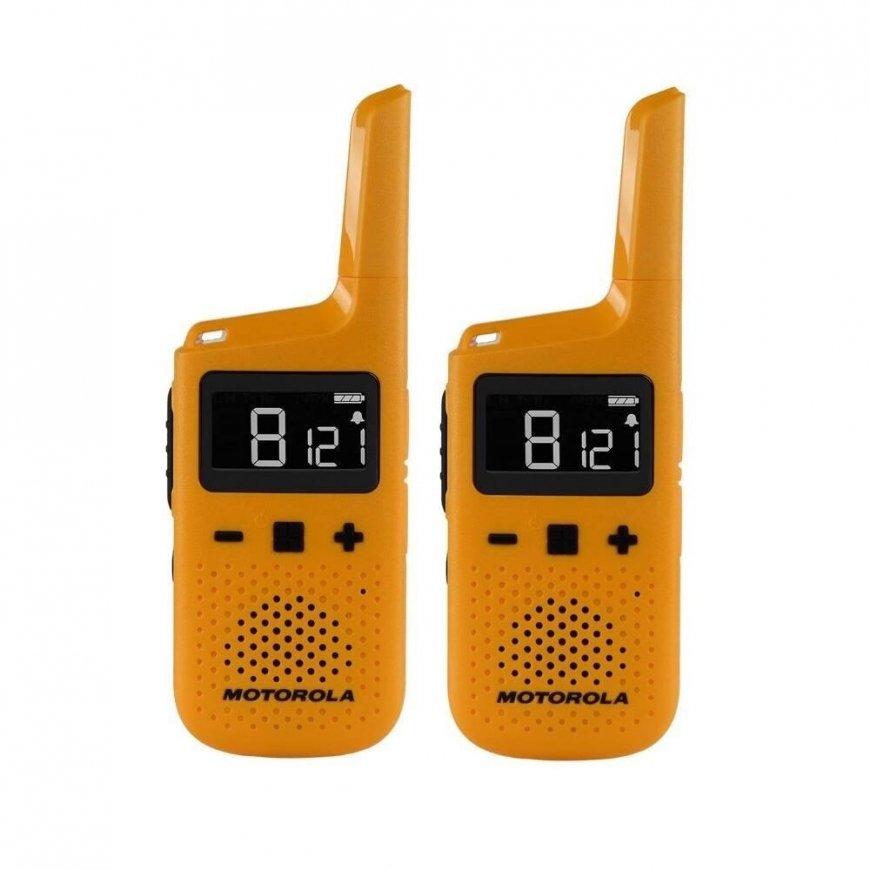 MOTOROLA RADIO STATION ORANGE BELT FOR WEARING
