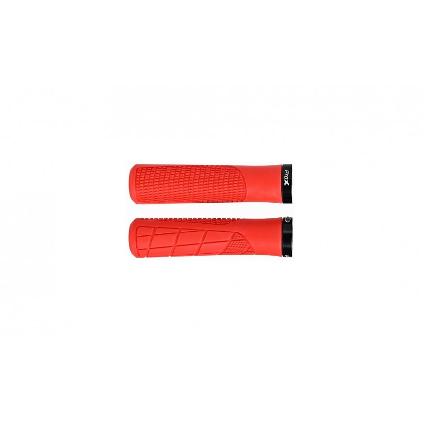 ProX GP-34 130mm Lock-on Red Handlebar Grips
