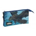 Safta How to Train Your Dragon triple pencil case Safta How to Train Your Dragon triple pencil case