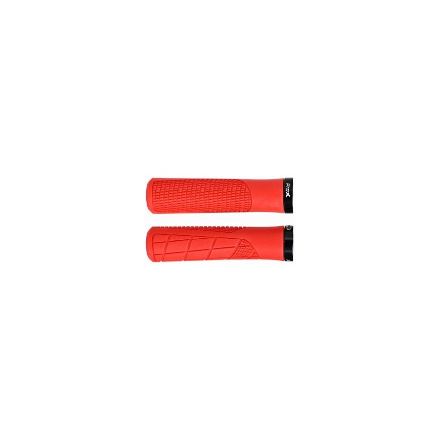 ProX GP-34 130mm Lock-on Red Handlebar Grips – 2