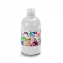 Tempera dažai buteliuke CARIOCA, 500 ml, balta spalva. Tempera dažai buteliuke CARIOCA, 500 ml, balta spalva.