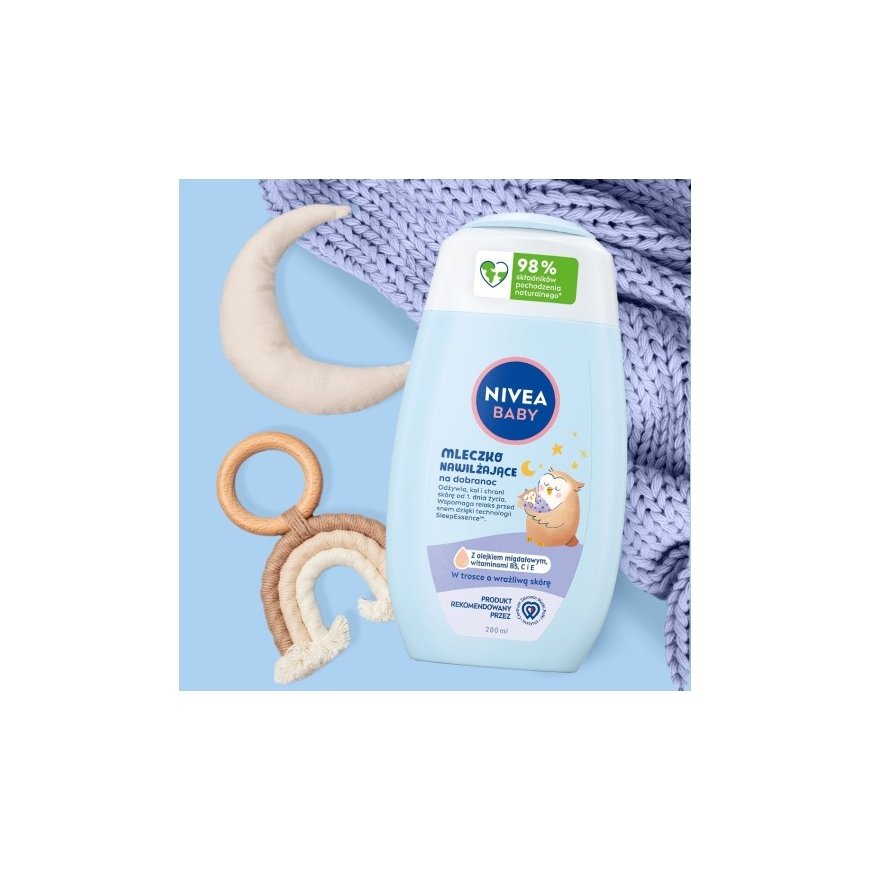NIVEA BABY Moisturizing Milk 200 ml – 2