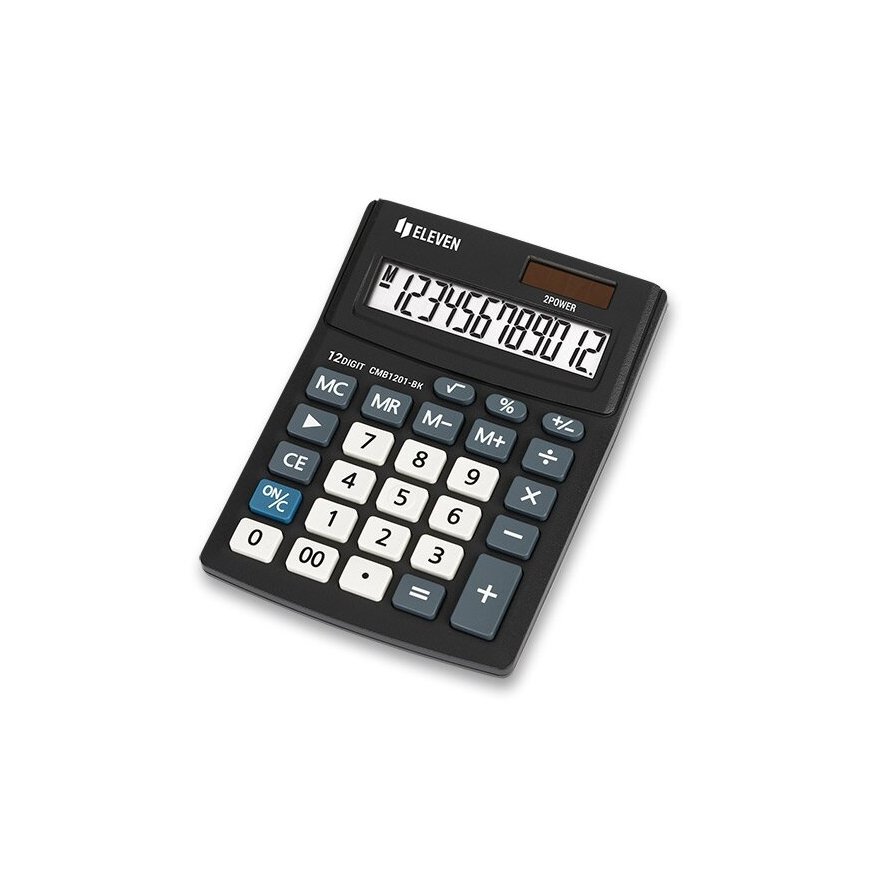 Üks ümmargune kontorikalkulaator CMB1201-BK – 2
