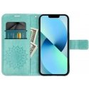 Oem MEZZO flip case for XIAOMI Redmi 15 5G, mandala green
