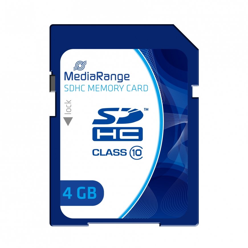 MediaRange 4GB SDHC Klass 10 – 3
