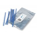 Tiesi auksinių kaiščių 1x40 ühendus 2.54mm rastriga - sinine - 10 tk - justPi