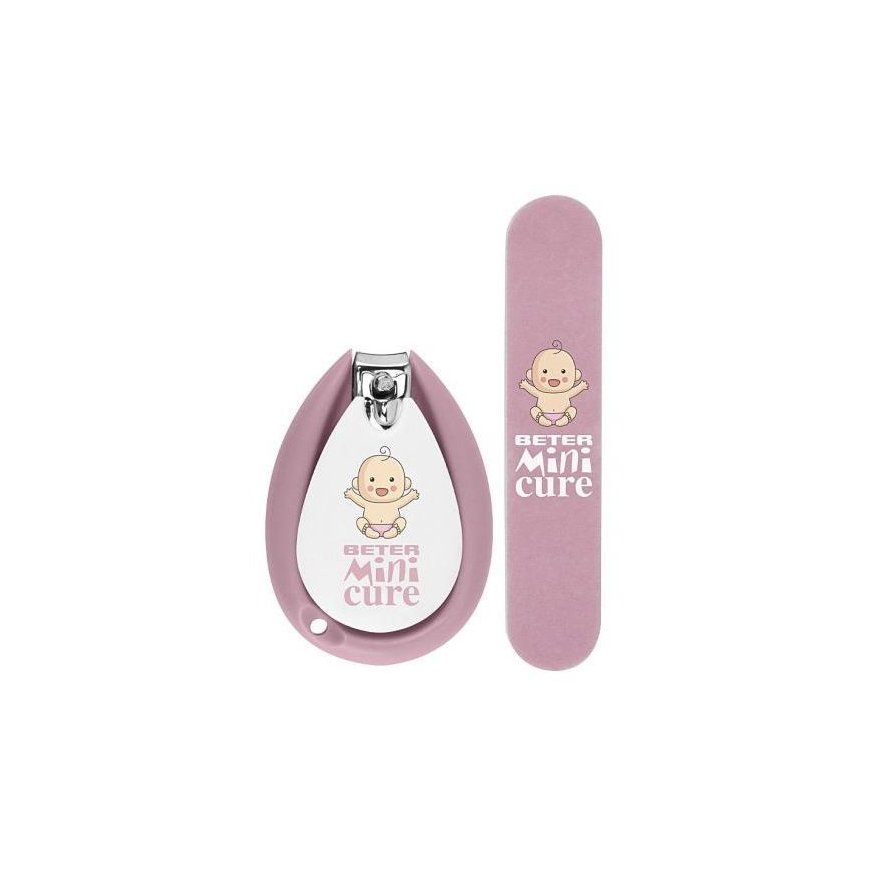 "Beter Baby Minicure Duo Kit" pink set – 2
