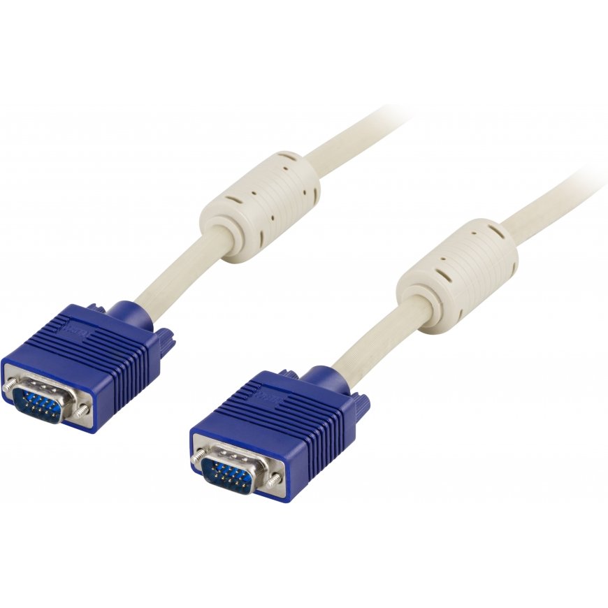 Deltaco RGB-2G VGA kabelis 1 m