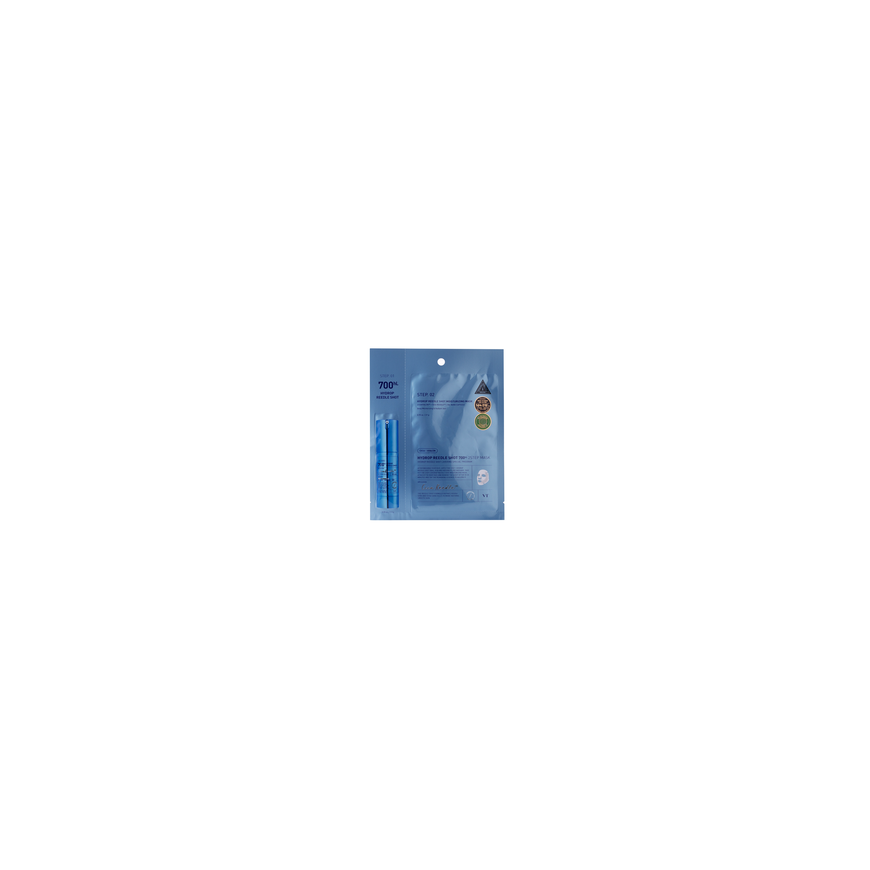 VT Cosmetics - Hydrop Reedle Shot 700hL 2 Step Mask – active hydrating face mask, 1 piece, 38 g.