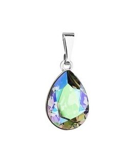 Evolution Group Žavus pakabuks ar Swarovski kristālu Drop 54016.5 sarkans mirdzums