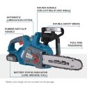 Könner & Söhnen KS CS20V-12 chainsaw 3000 RPM Black, Blue, Grey