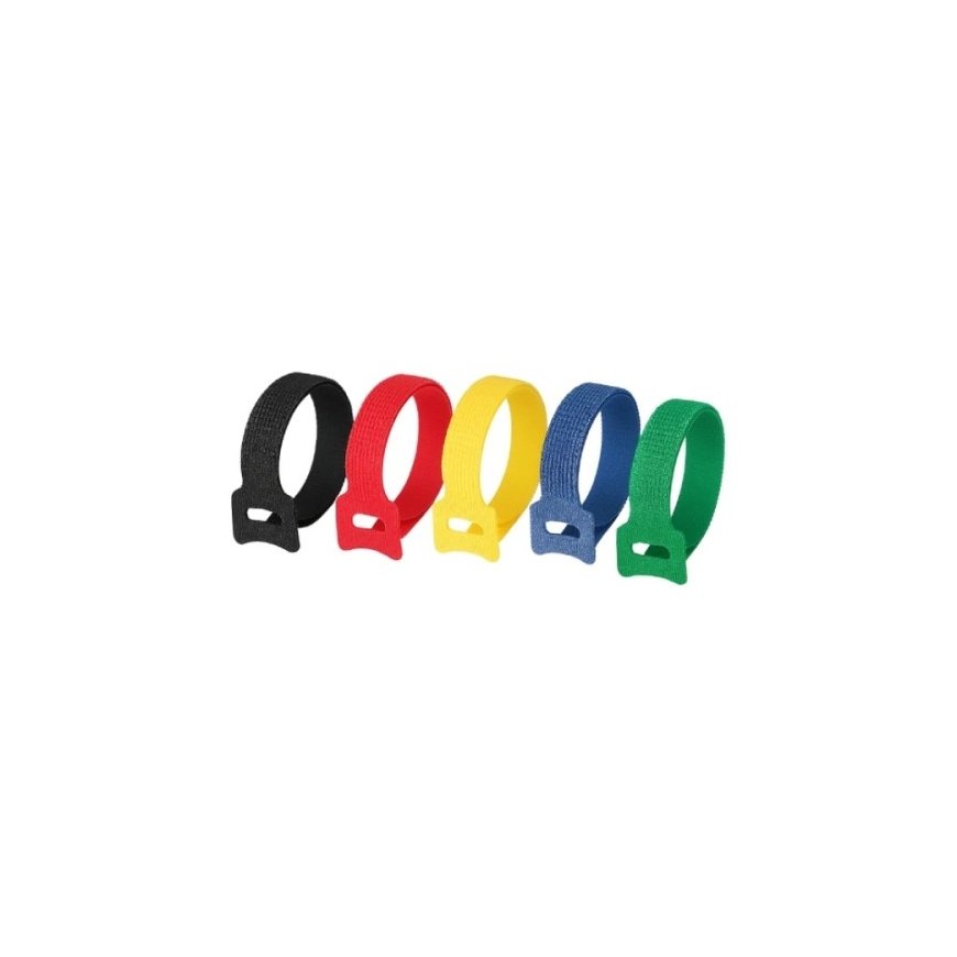 OEM kabelių laikiklis - mėlynas - Velcro kabelių raištis - 10x150mm – 2