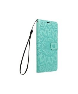 Oem MEZZO grāmatas vāks, kas paredzēts Xiaomi Redmi Note 10 5G / Poco M3 Pro / Poco M3 Pro 5G, mandalas zaļā krāsā.