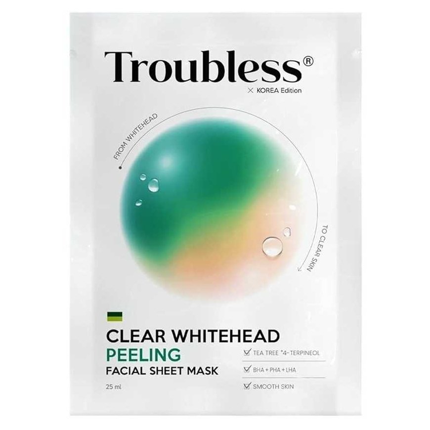 G Synergie Troubless Clear Exfoliating Face Mask for Whiteheads, 25 ml