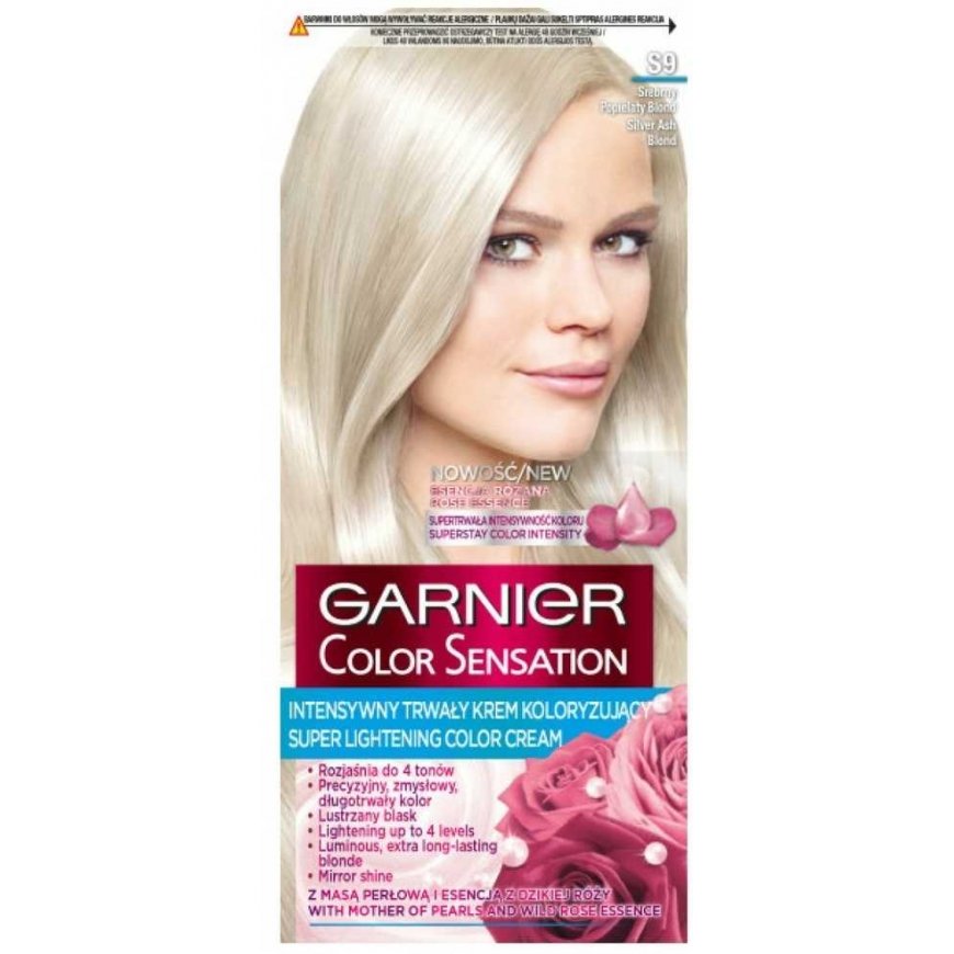 Garnier Color Sensation Cream Super Lightening S9 Silver Ash Blonde – 2