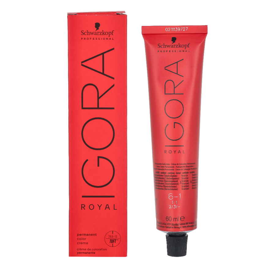 Schwarzkopf Igora Royal long-lasting hair dye 60 ml - 6-1 – 2