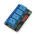 OEM Relay Module 4 Channels - 10A/250VAC Contacts - 5V Coil OEM Relay Module 4 Channels - 10A/250VAC Contacts - 5V Coil