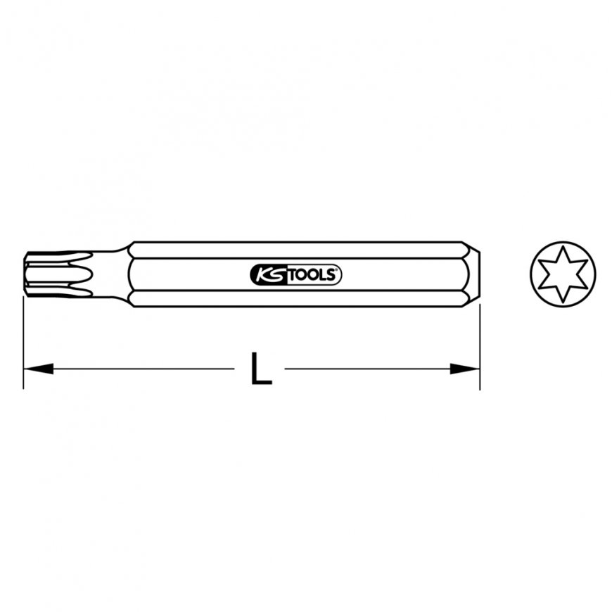 KS Tools 975.2060 talttaterä 1 kpl – 2