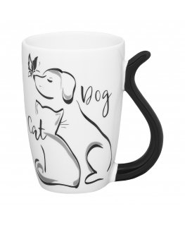 Black Cat Mug 380 ml Cat AMBITION