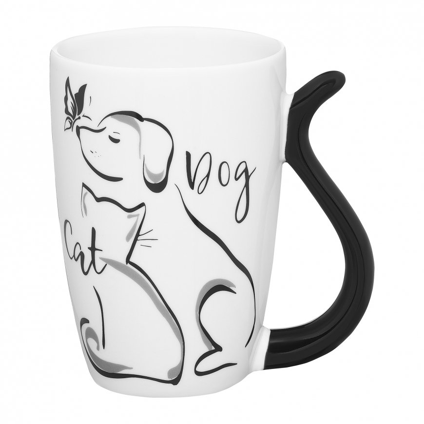 Black Cat Mug 380 ml Cat AMBITION