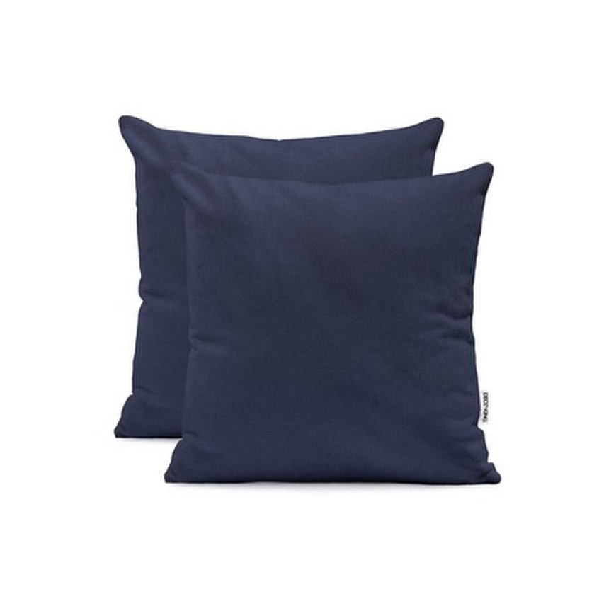 DecoKing Pillow Cover NAVYBLUE 50x50*2