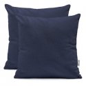 DecoKing Pillow Cover NAVYBLUE 50x50*2 DecoKing Pillow Cover NAVYBLUE 50x50*2
