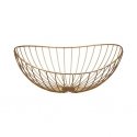 Decorative fruit basket 30 cm, gold, AMBITION Decorative fruit basket 30 cm, gold, AMBITION
