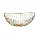 Decorative fruit basket 30 cm, gold, AMBITION Decorative fruit basket 30 cm, gold, AMBITION