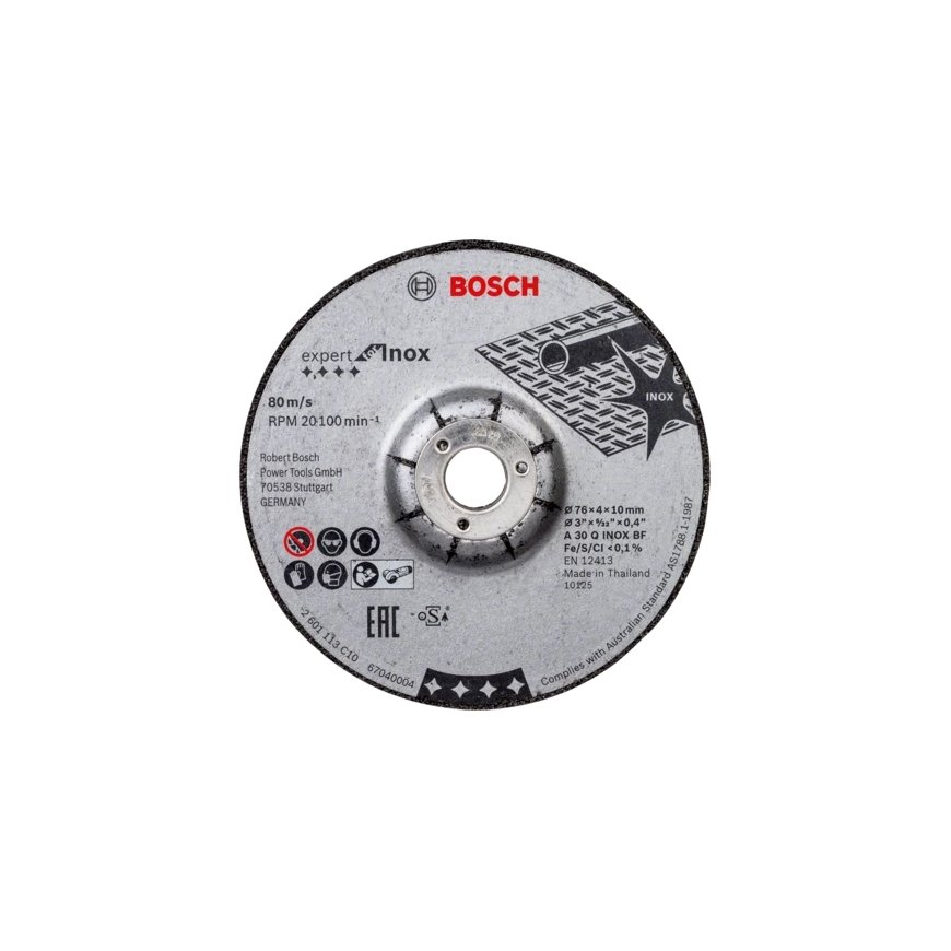 Bosch EXPERT FOR INOX ümmargune saetera 7,6 cm 2 tk
