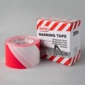 Multipakejums Aptveriamoji juosta, PE, 70mm x 200m, sarkana/balta Multipakejums Aptveriamoji juosta, PE, 70mm x 200m, sarkana/balta