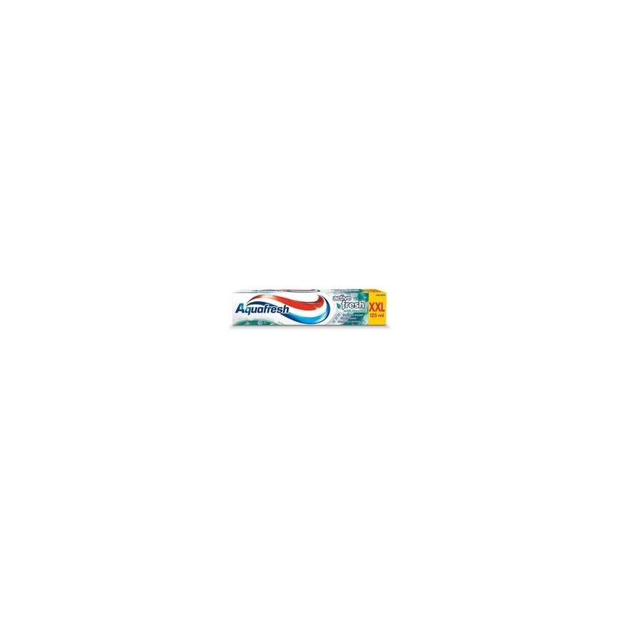 GlaxoSmithKline AQUAFRESH Active Fresh toothpaste with menthol 125 ml (XXL) – 2