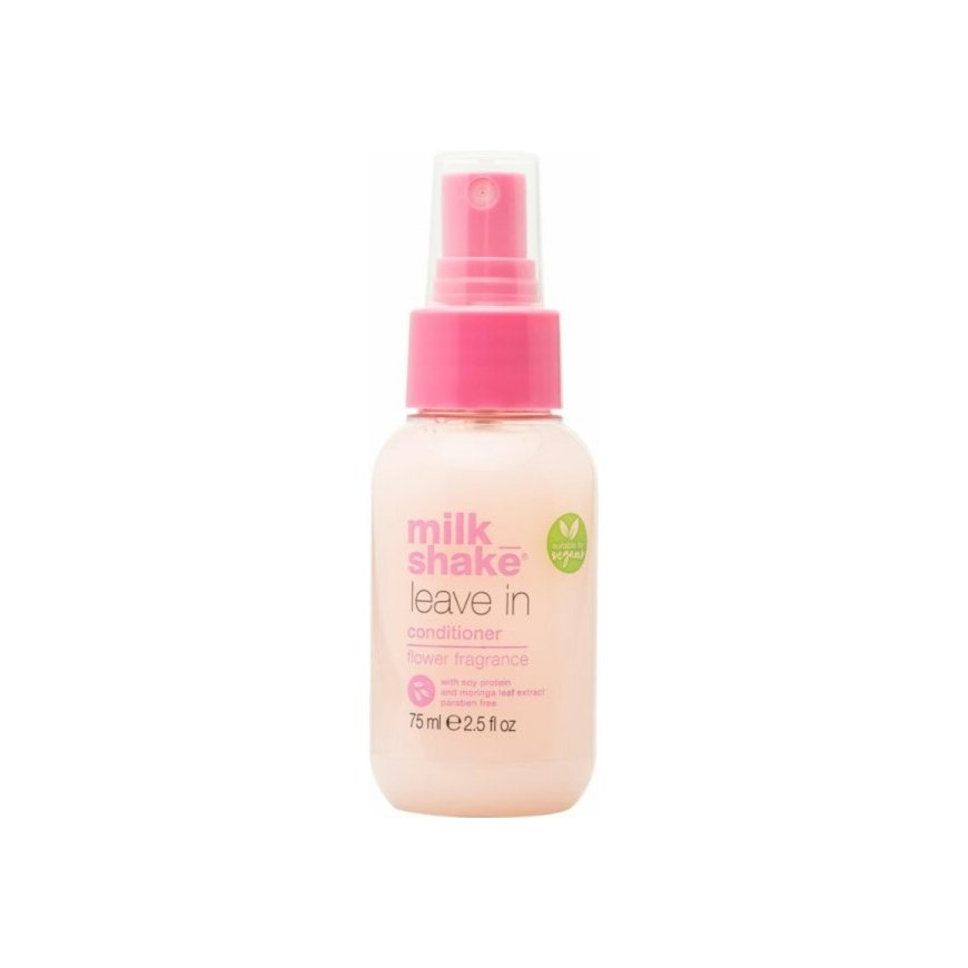 Milk Shake Flower Matu Atstarojošs Kondicionieris Bez Izskalošanas, Mitrinošs, 75 ml – 2