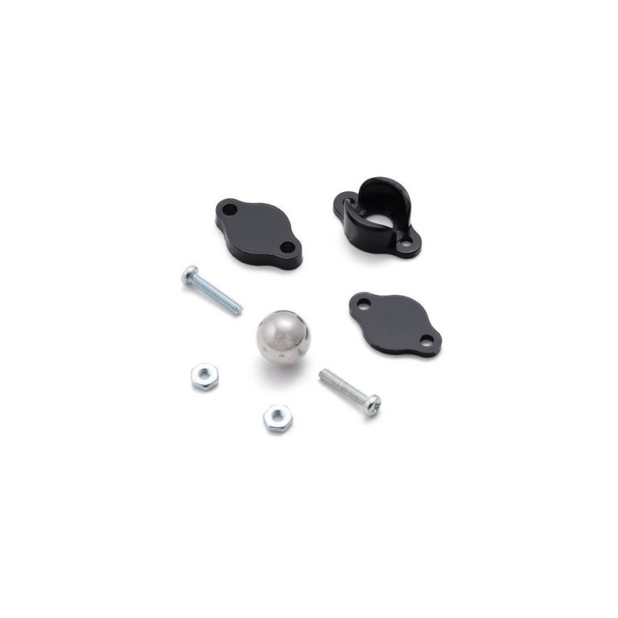 Oem Pololu rullik ratas metaliku kuuluga, mille diameeter on 9.525 mm. – 2