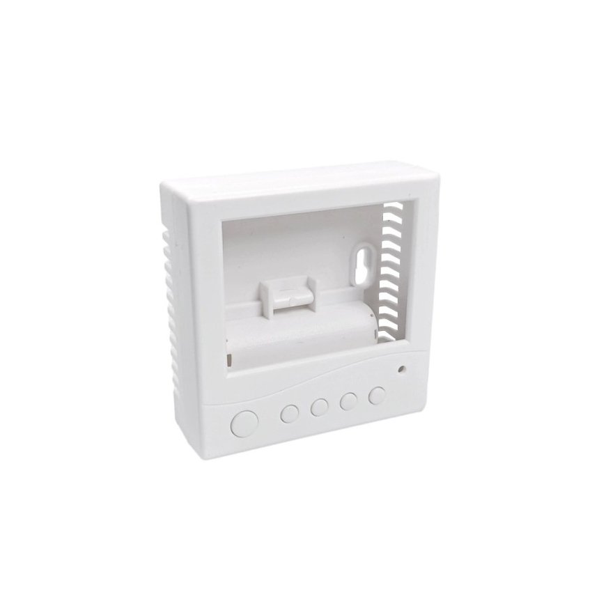 OEM Universalus korpusas 65x46x29mm temperatūros ir drėgmės jutikliui - elektronika DIN bėgiui
