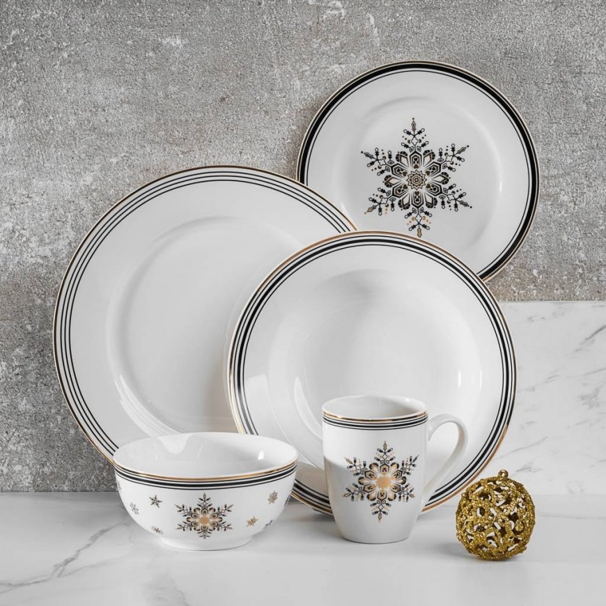 Art Deco Stars Ziemassvētku bļoda 14 cm AMBITION – 2
