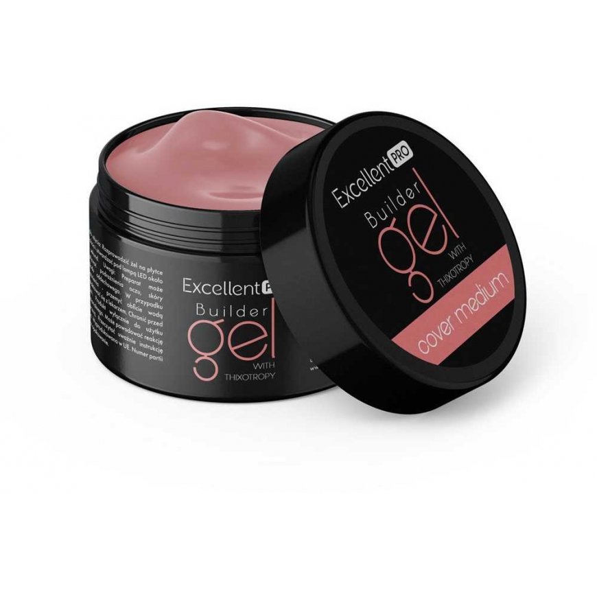 Cosmetics Zone Excellent Pro Construction Gel with Thixotropic Coating, Light 15 g – 2