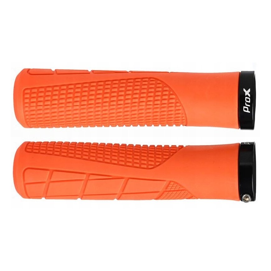 ProX GP-34 130mm Lock-on Orange Handlebar Grips