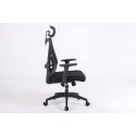 Activejet T5 BLACK офисный / компьютерный стул Мягкое сиденье Сетчатая спинка