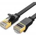 UGREEN NW106 Ethernet RJ45 Litteä verkkokaapeli, Cat.7, STP, 3m (musta) UGREEN NW106 Ethernet RJ45 Litteä verkkokaapeli, Cat.7, STP, 3m (musta)