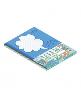 Lightweight "Logical AIR Grid" B5 Notebooks, Graph Paper (5 pcs) HB5-H504-5P