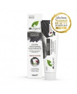 Dr Organic Charcoal Отбеливающая зубная паста 100 ml