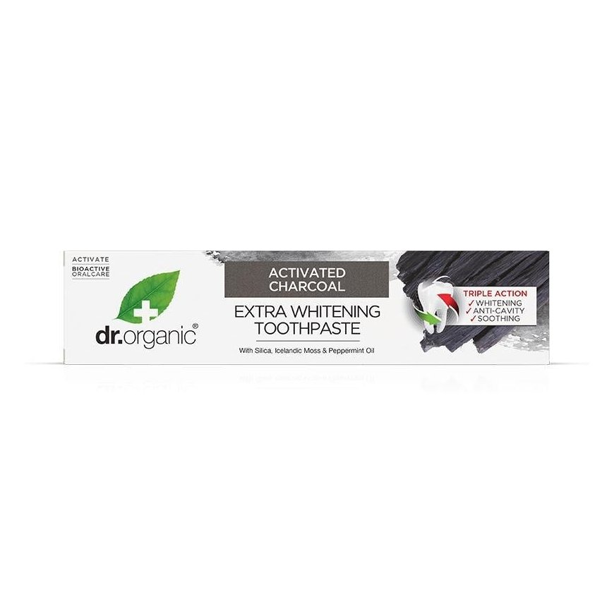 Dr Organic Charcoal Whitening toothpaste 100 ml – 5