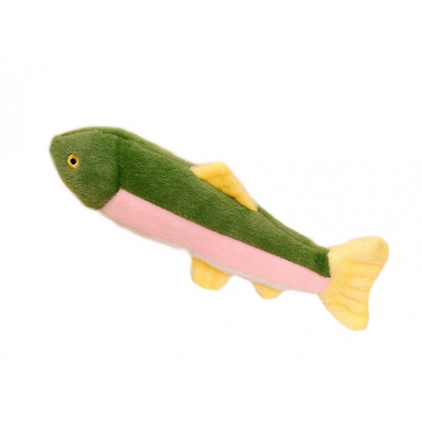Lean Toys Pliušinis žaisls zivs ar skaņas elementu, 30 cm