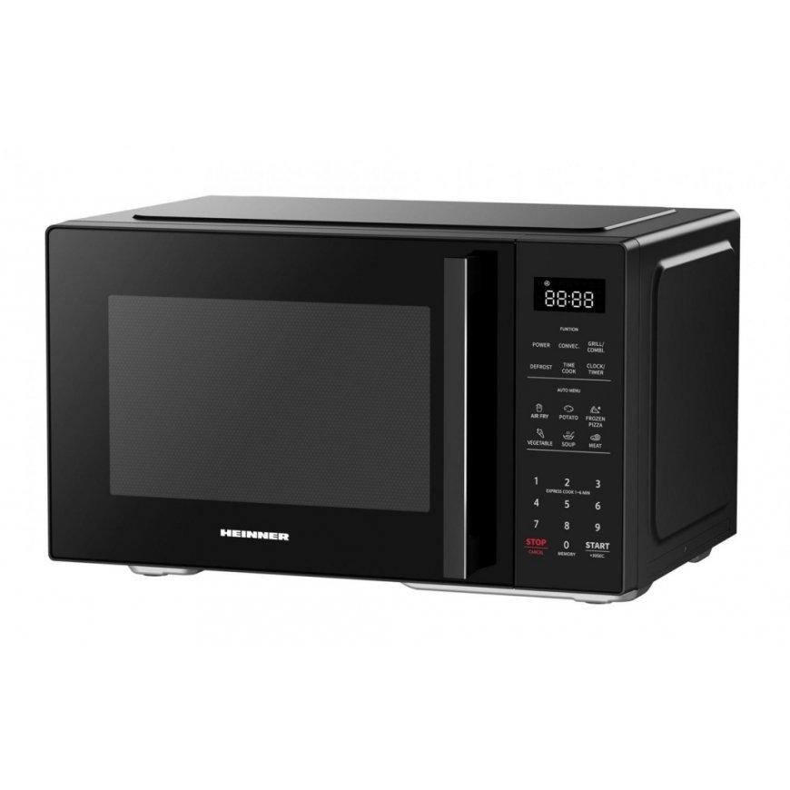 Heinner HMW-MD23AFBK microwave Black Grill microwave Countertop 23 L 900 W